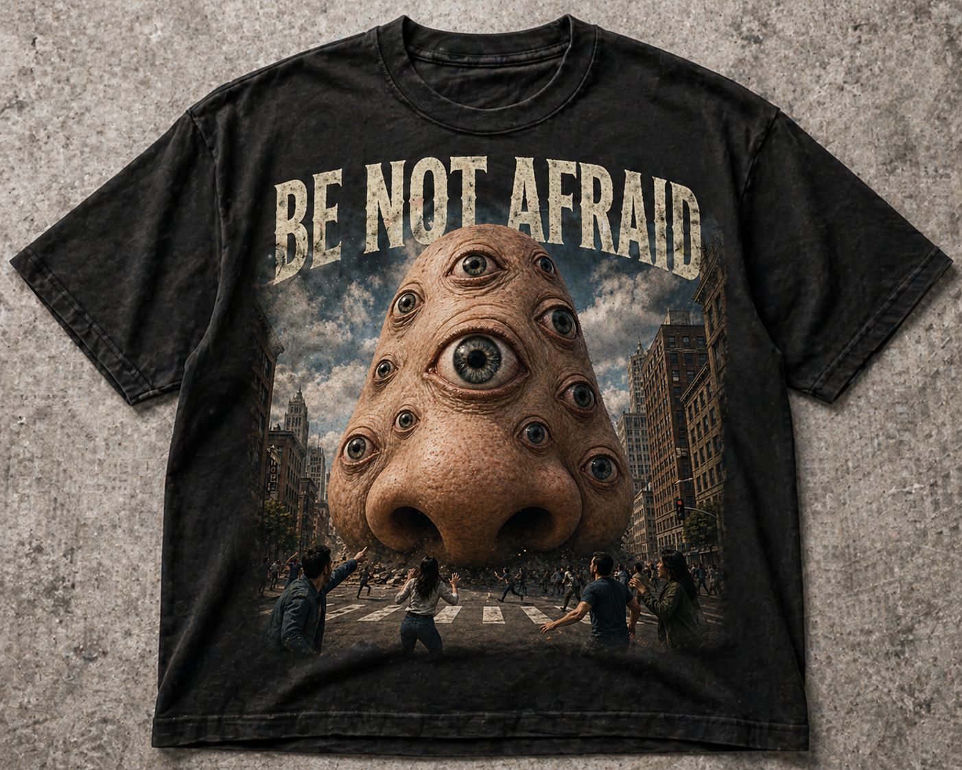 Many-Eyed-Nose Ugly T-shirt