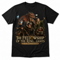 THE FELLOWSHIP OF THE RING… LIGHTS T-SHIRT